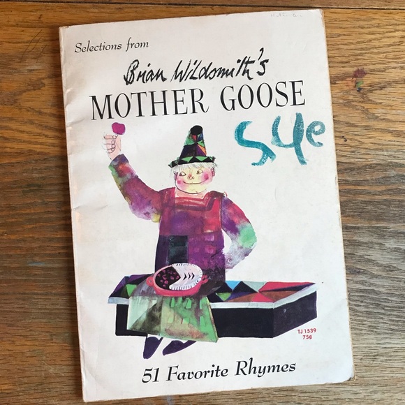 Vintage Toys Vintage Mother Goose Book Poshmark